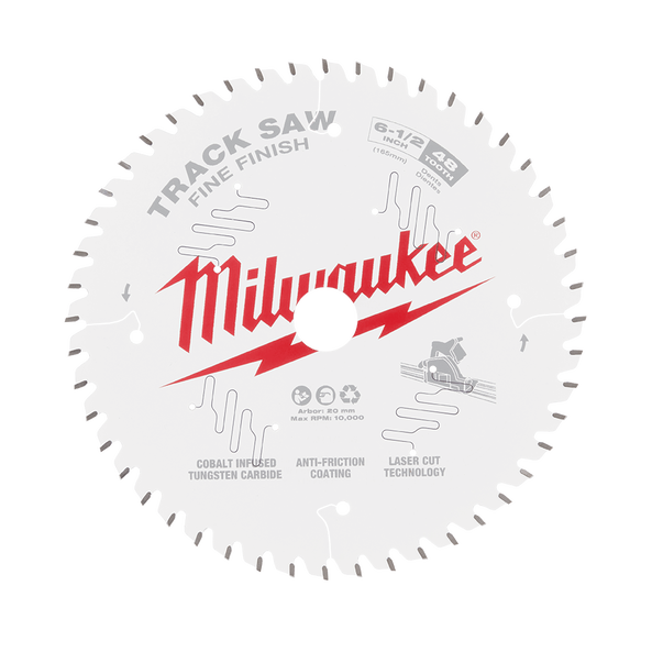 Milwaukee Saw Blade Fine Finish 48T 165mm