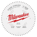 Milwaukee Wood Circular Saw Blade Fine 254mm