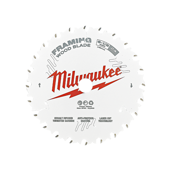 Milwaukee Saw Blade Framing 24T 165mm