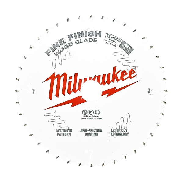 Milwaukee  Wood Circular Blade Fine 8-1/4" 210mm