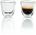 De'Longhi Double Wall Espresso Glasses (2 Set)