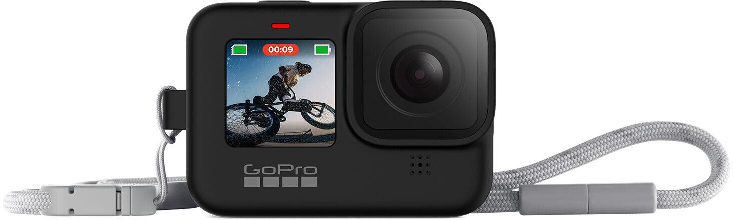 GoPro Sleeve + Lanyard Black (HERO9 Black)
