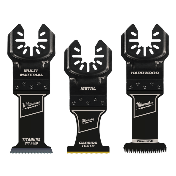 Milwaukee OPEN LOK Multi Purpose Blade Pack 3 Pce