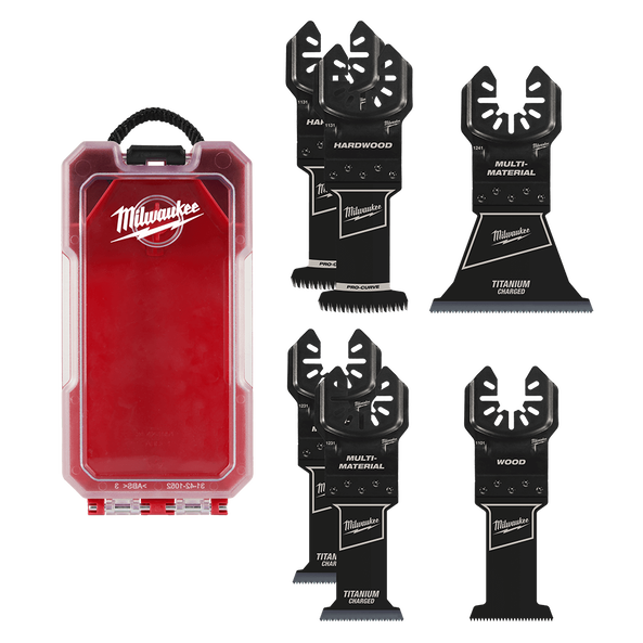 Milwaukee Open Lok Multi Tool Blade Set 6 Pce