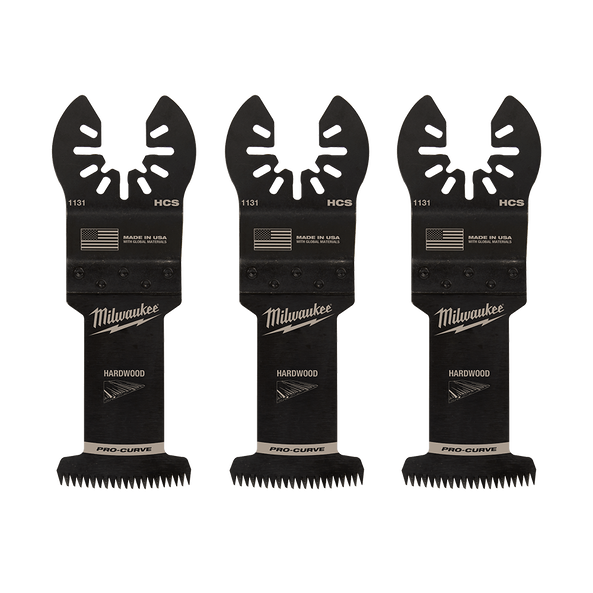 Milwaukee OPENLOK  Japn Tooth H Wood Blde 35mm 3Pk