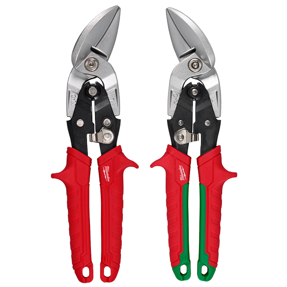 Milwaukee 2PC Offset Aviation Snip Set