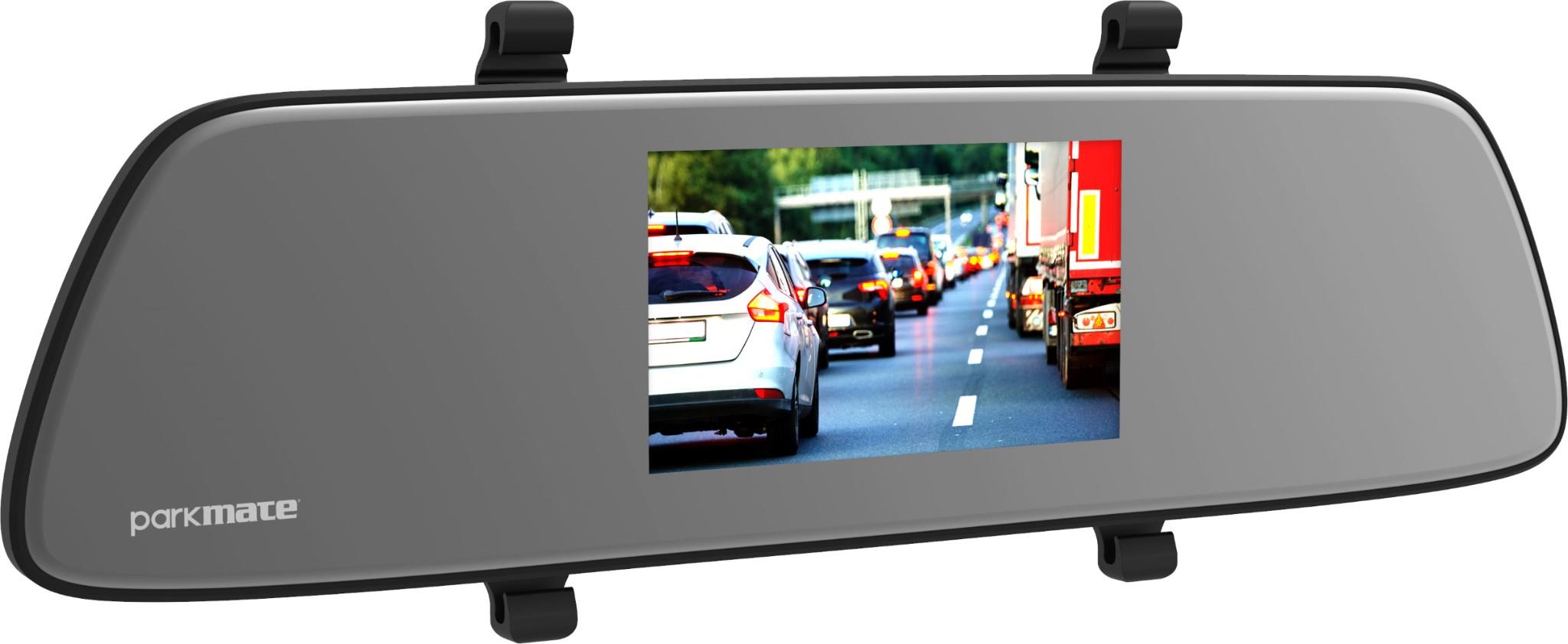 Parkmate DVR Mirror with Full HD Front & Rear Cameras