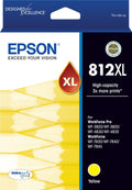 Epson 812XL DURABrite High Capacity Ink Cartridge (Yellow)