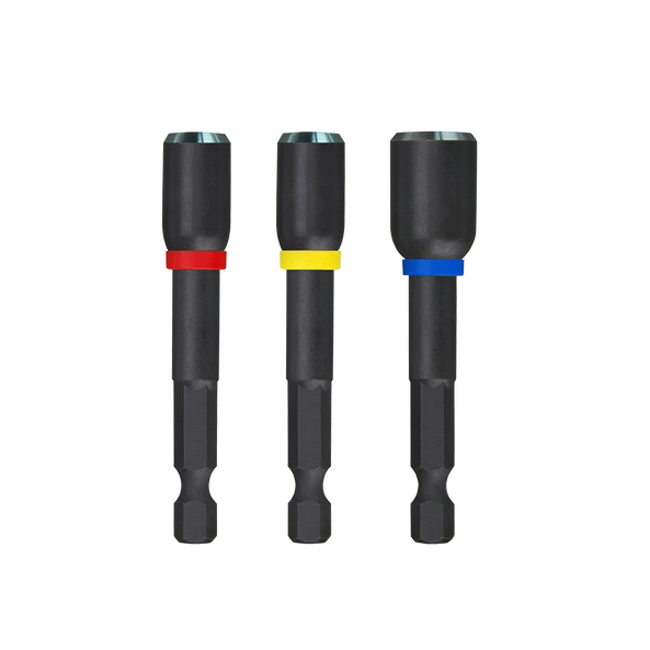 Milwaukee Nut Driver Magnetic Set 65mm 3 Piece