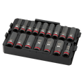 MilwaukeeImpactSocket 1/2" 16 PieceMetricTray Set