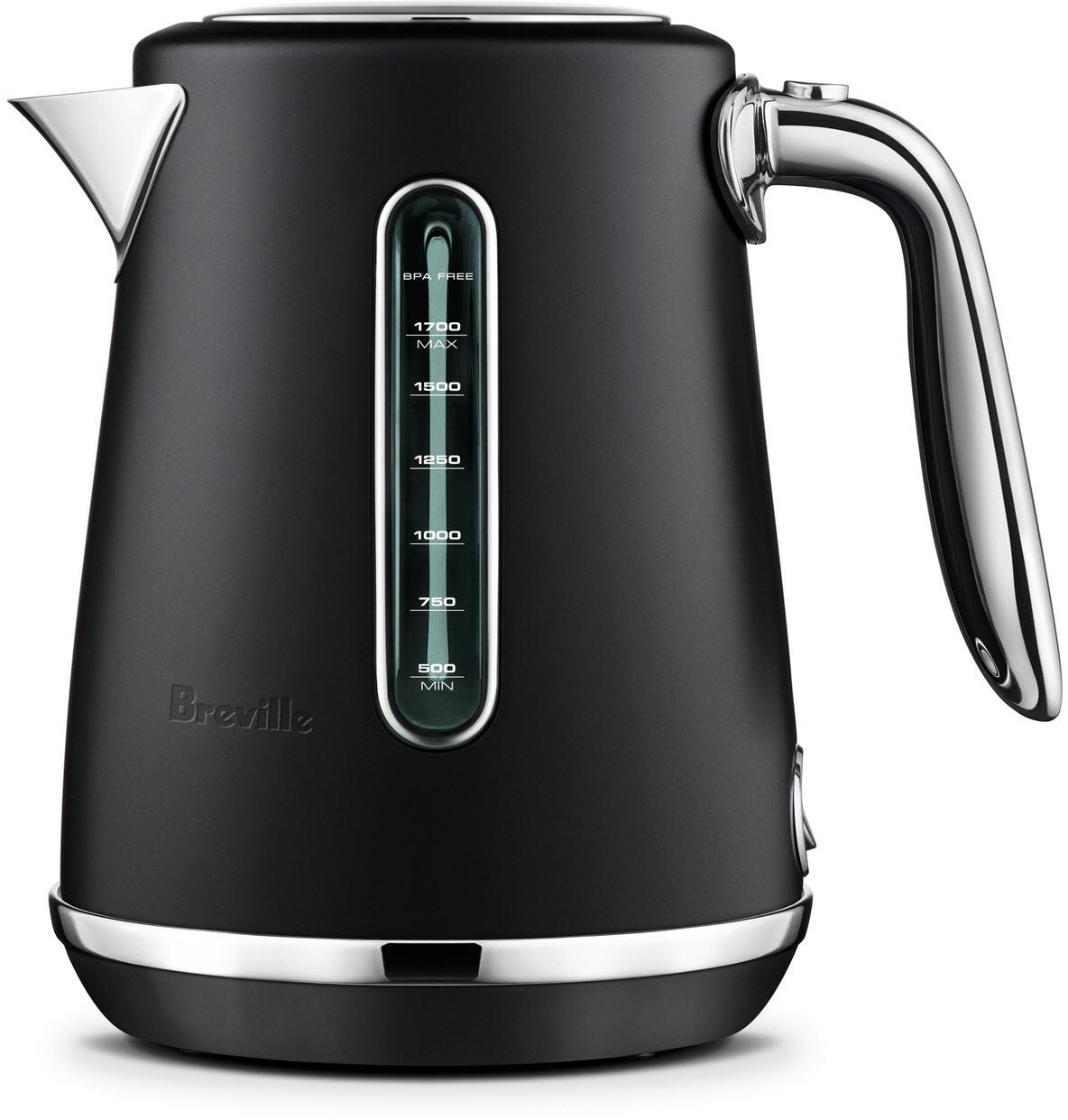 Breville the Soft Top® Luxe Kettle (Black Truffle)