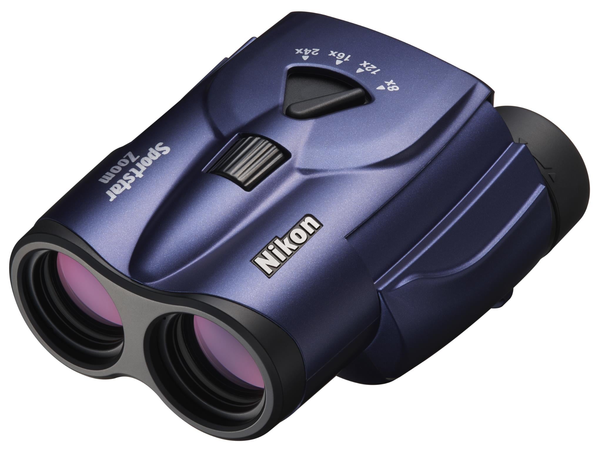 Nikon Sportstar Zoom 8-24X25 Binoculars (Dark Blue)