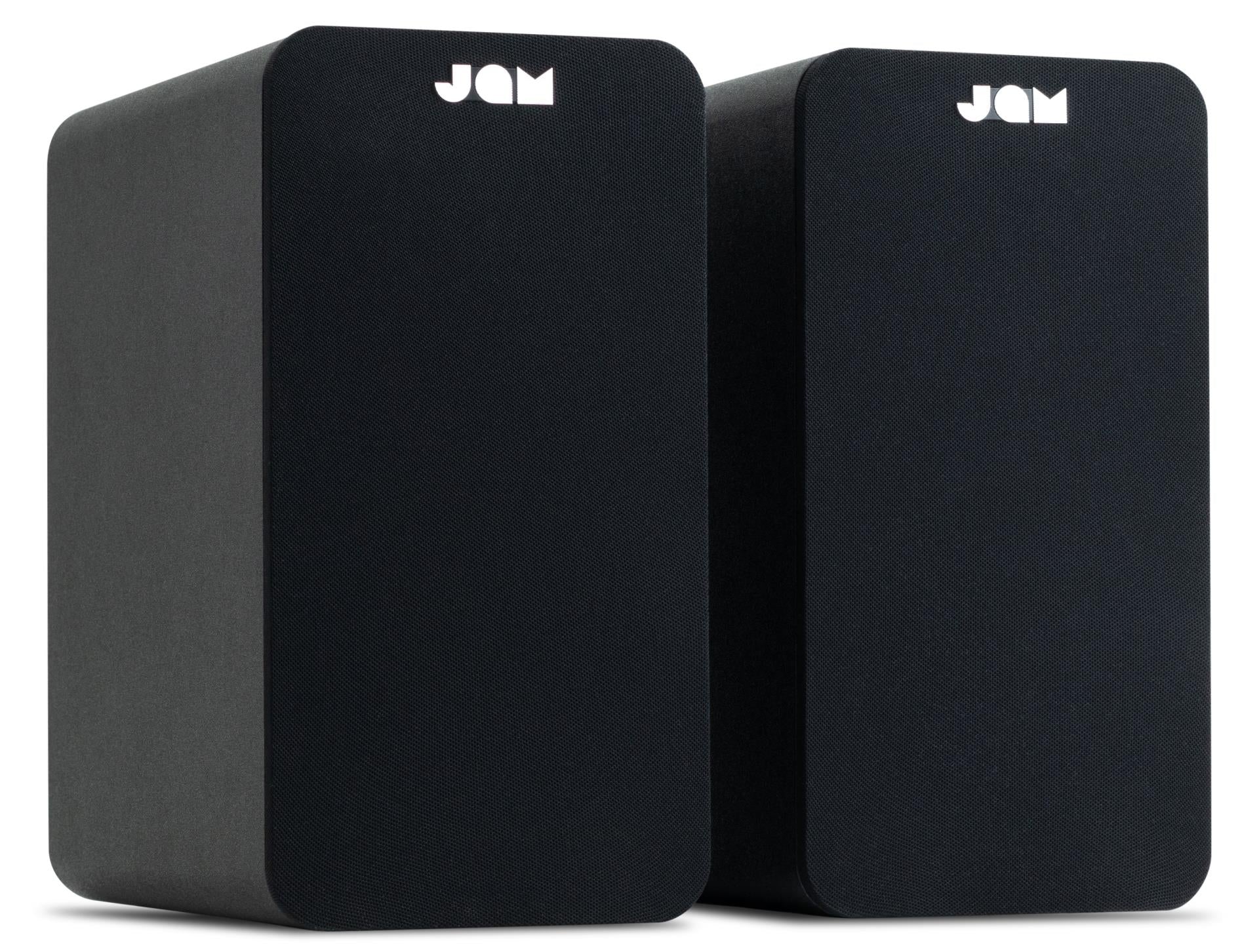 Jam Bookshelf Bluetooth Speakers (Black)