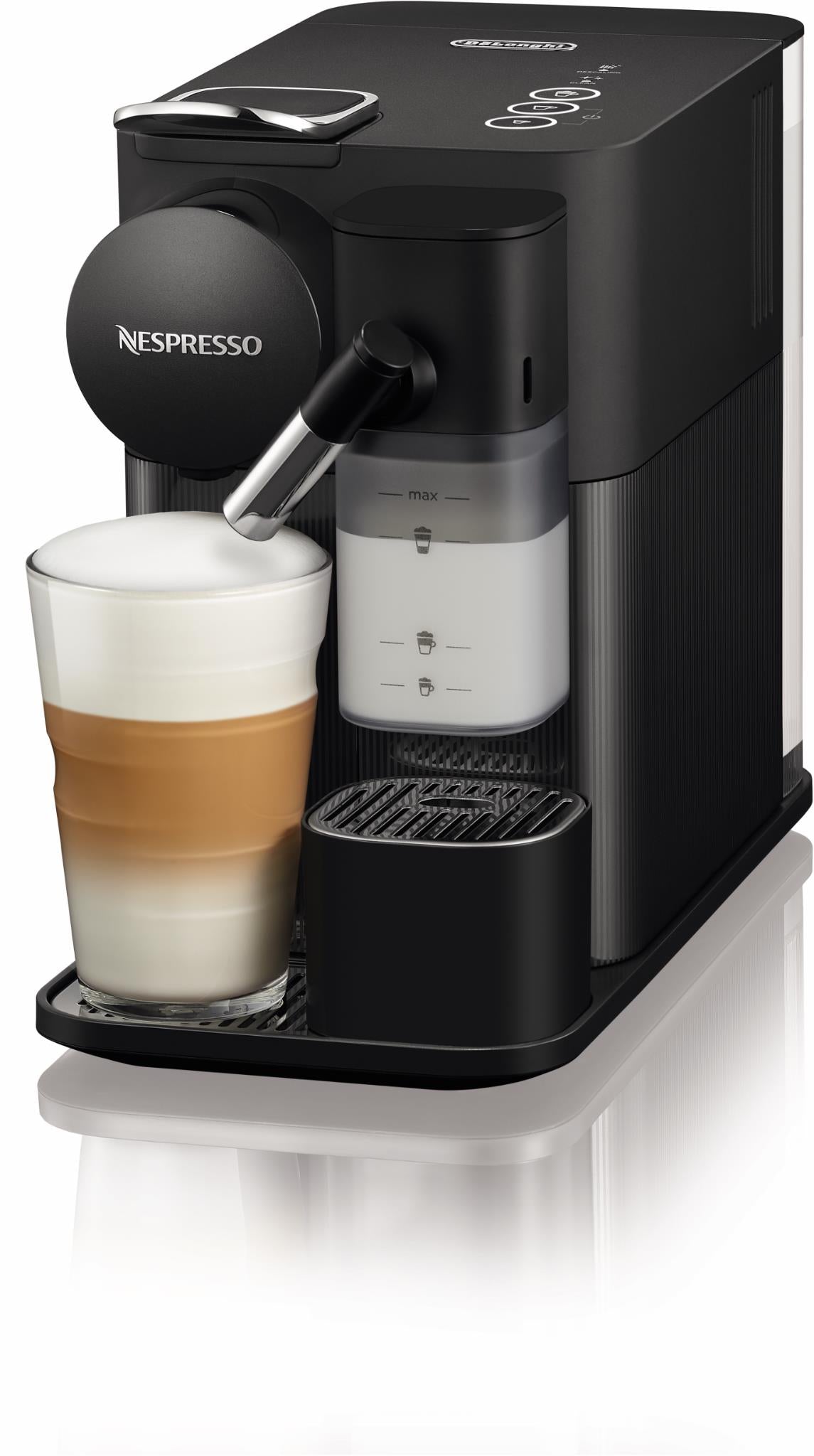 De'longhi Nespresso Lattissima One Capsule Coffee Machine (Black)