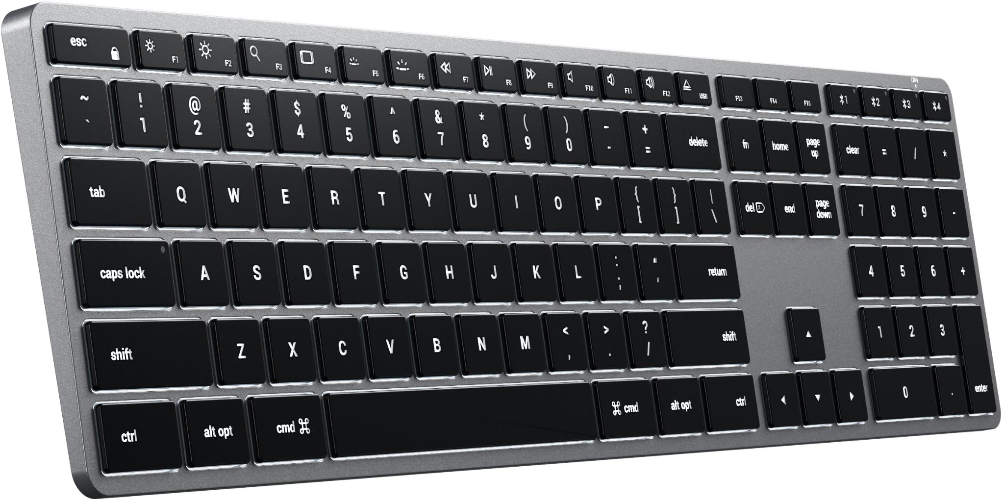Satechi Slim X3 Bluetooth Keyboard for Mac (Space Grey)