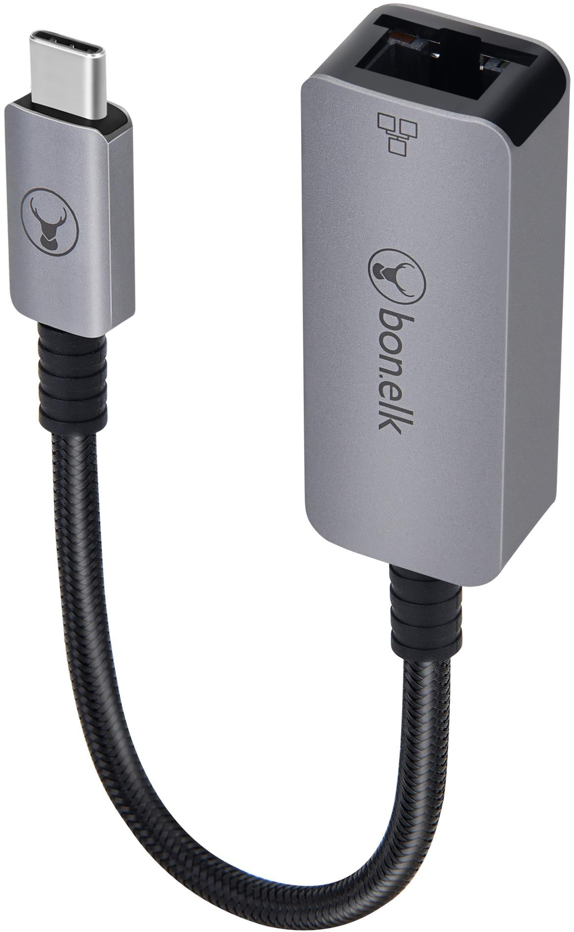 Bonelk Long-Life USB-C to Gigabit Adapter (15cm)
