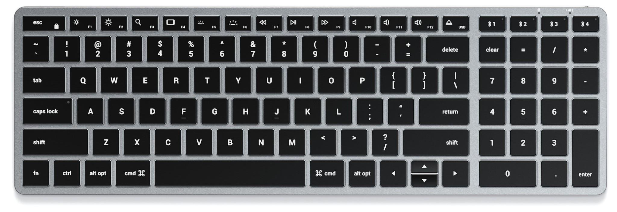 Satechi Slim X2 Bluetooth Backlit Keyboard