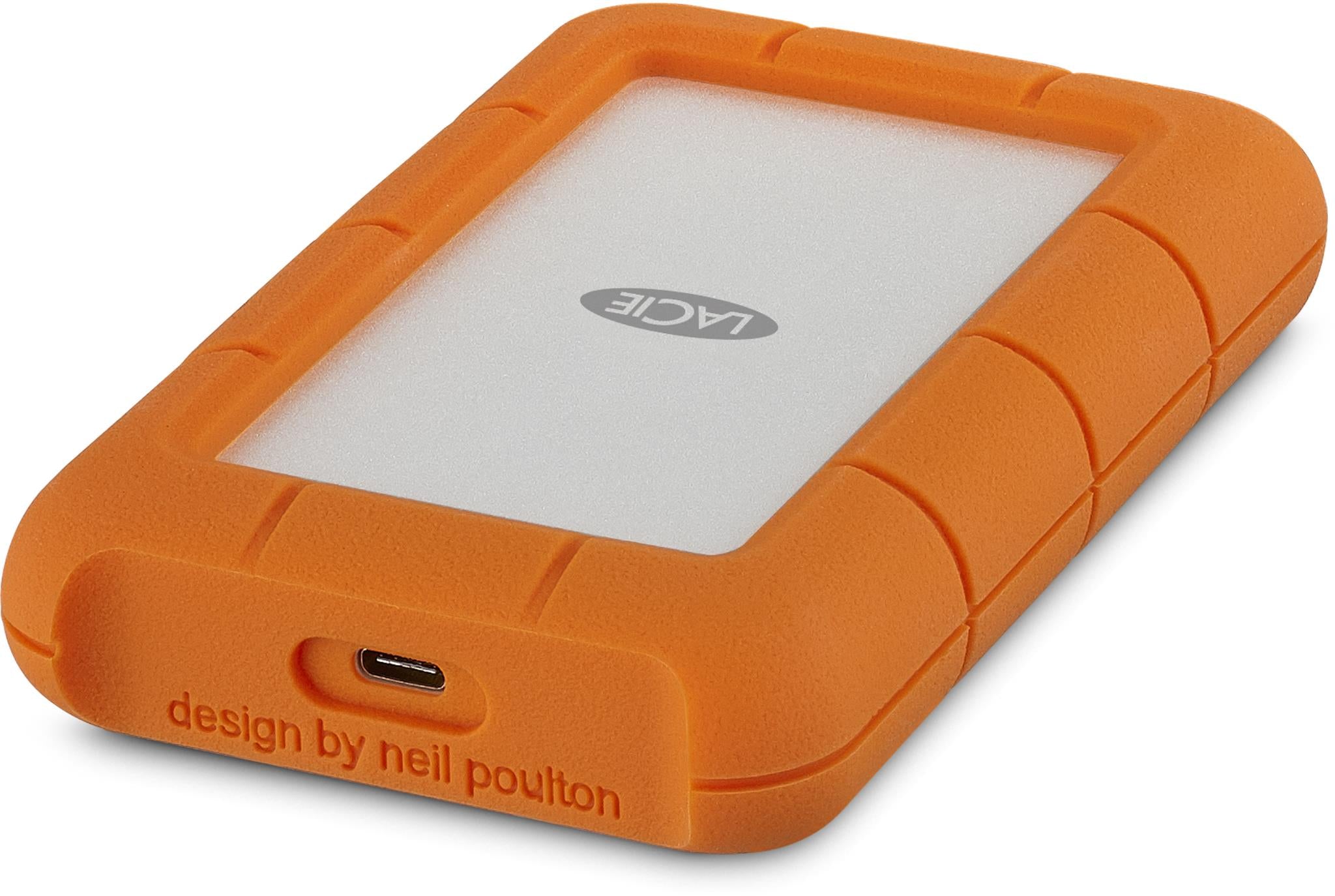 LaCie Rugged 5TB USB-C Portable Hard Drive