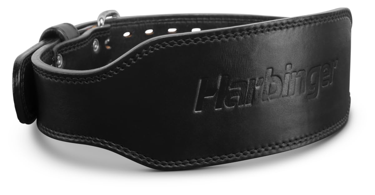 Harbinger Pro 7mm Leather Belt - XLARGE