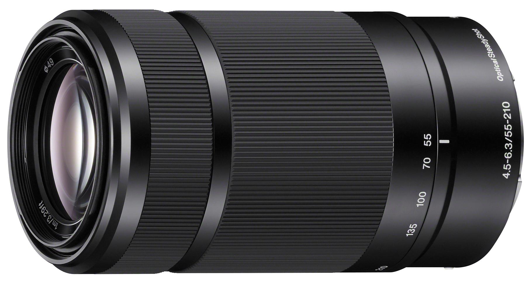 Sony SEL55210B 55-210mm Zoom E-Mount Camera Lens