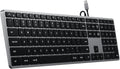 Satechi Slim W3 USB-C Wired Keyboard for Mac (Space Grey)