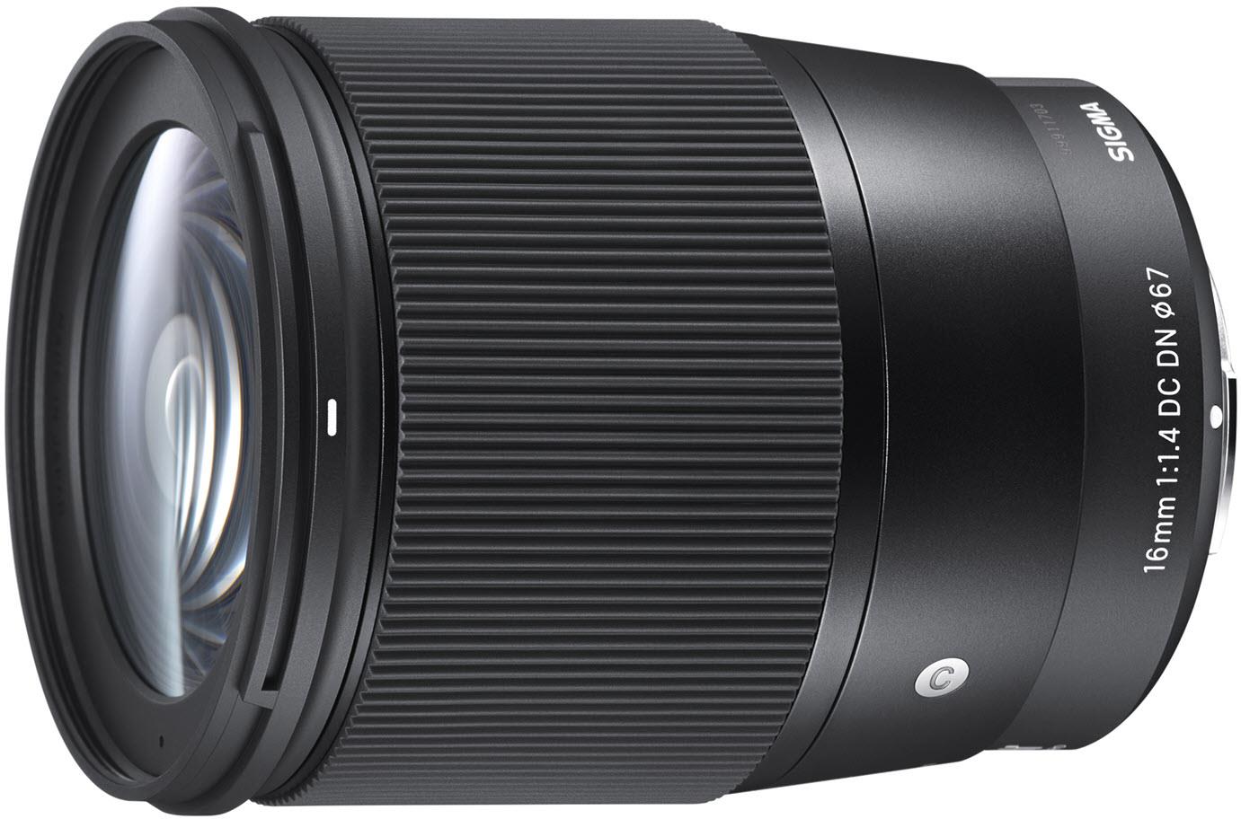 Sigma 16mm f/1.4 DC DN Contemporary Camera Lens for Sony E-Mount