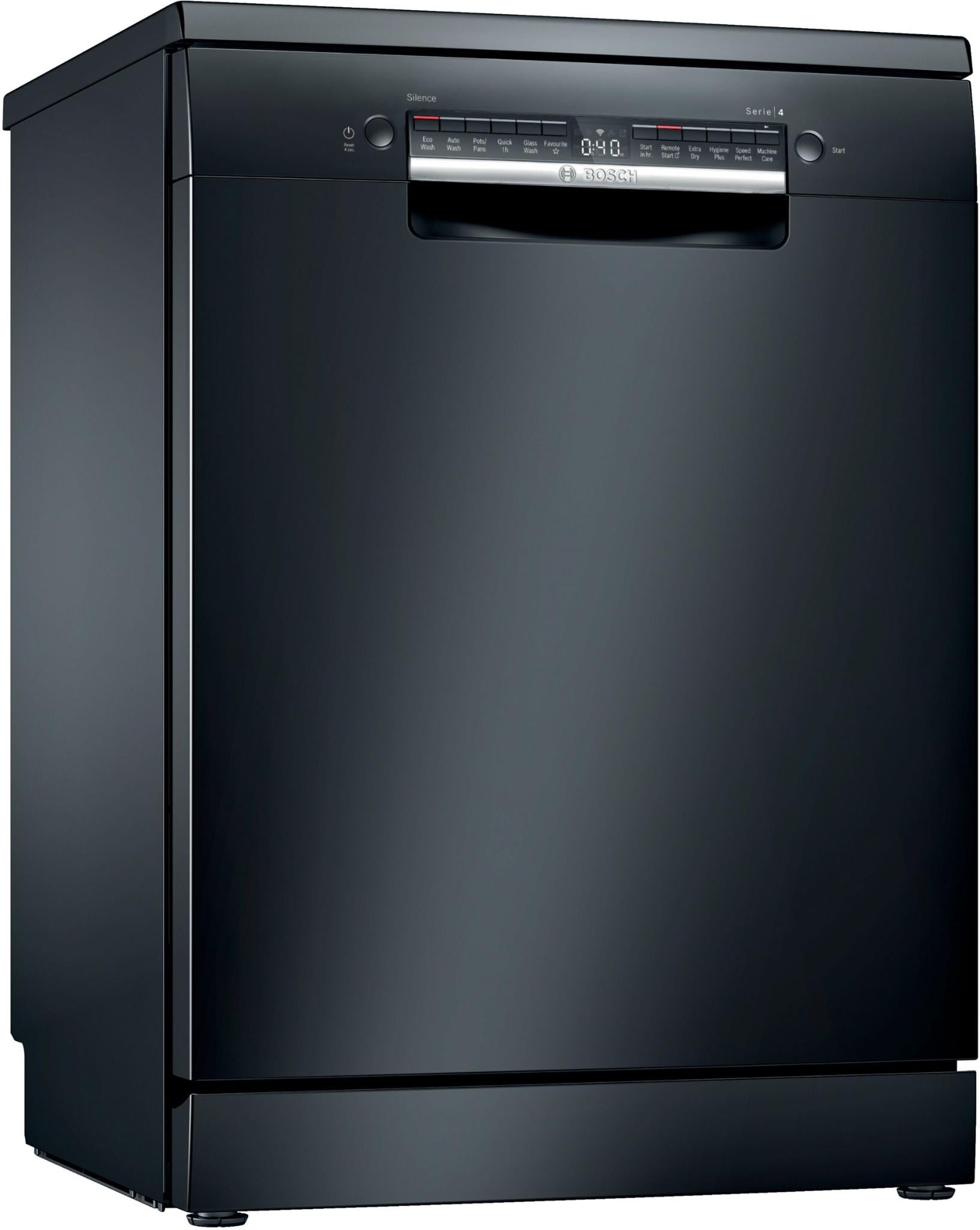 Bosch SMS4HVB01A Series 4 14-Place Setting Freestanding Dishwasher (Black)