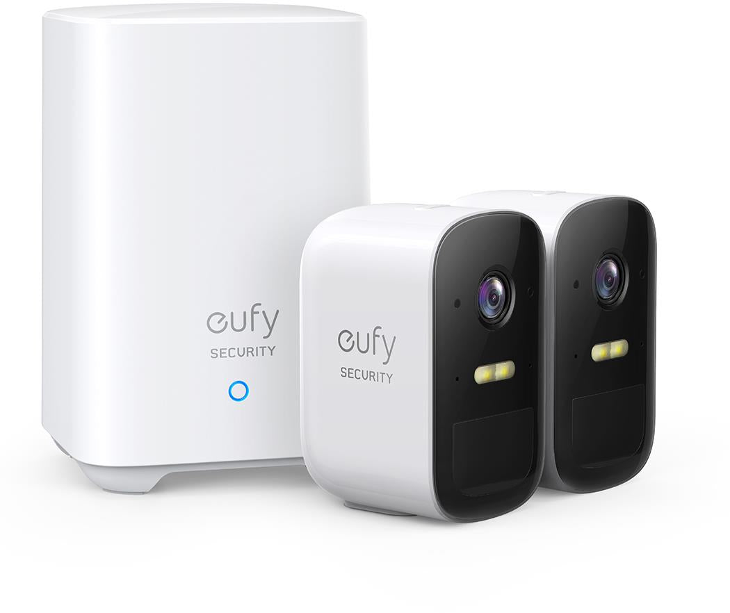 eufy Security eufyCam 2C Pro 2K Wireless Home Security System (2 Pack)