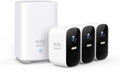 eufy Security eufyCam 2C Pro 2K Wireless Home Security System (3 Pack)