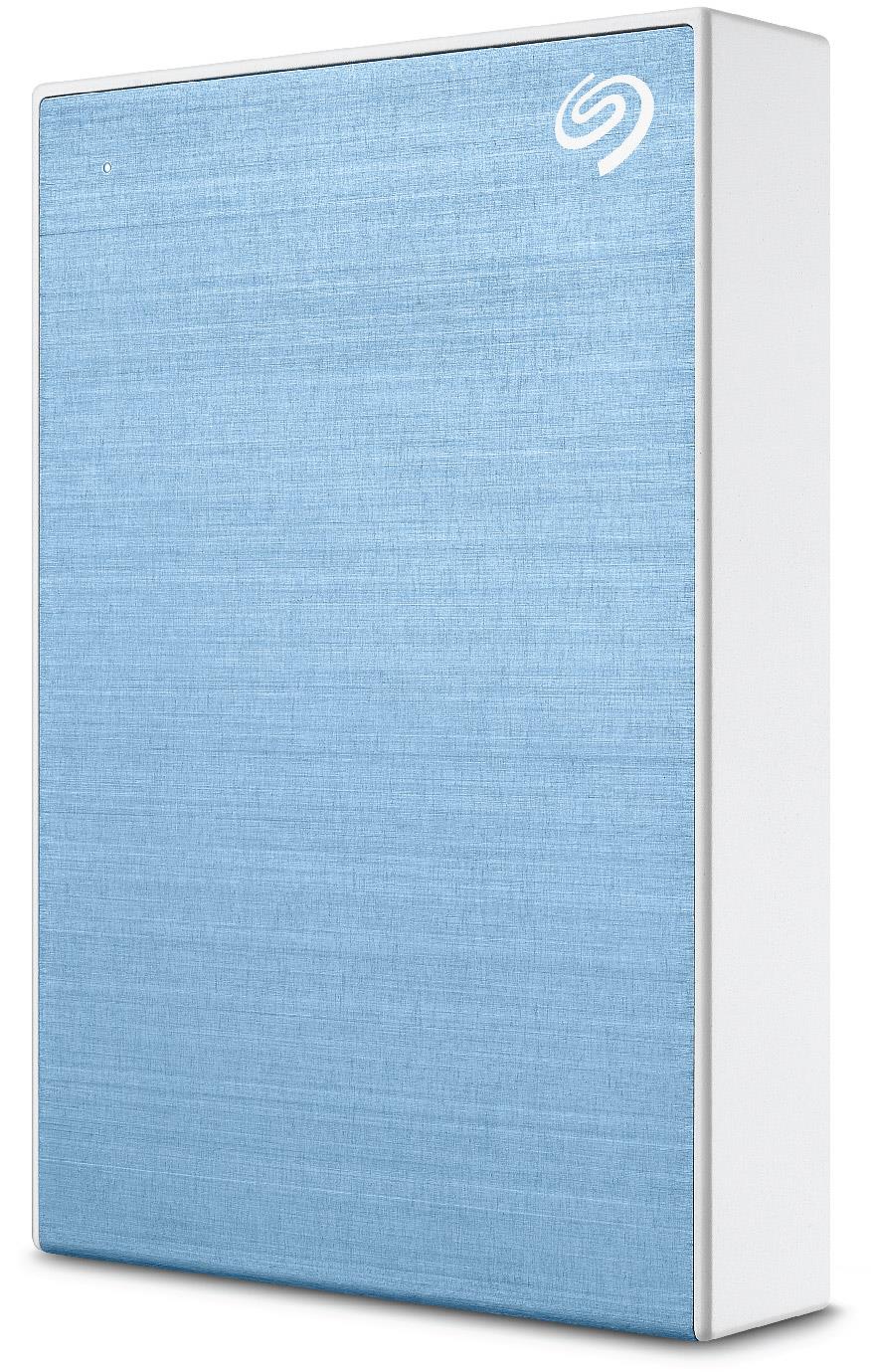 Seagate One Touch Portable 4TB Hard Drive (Blue)