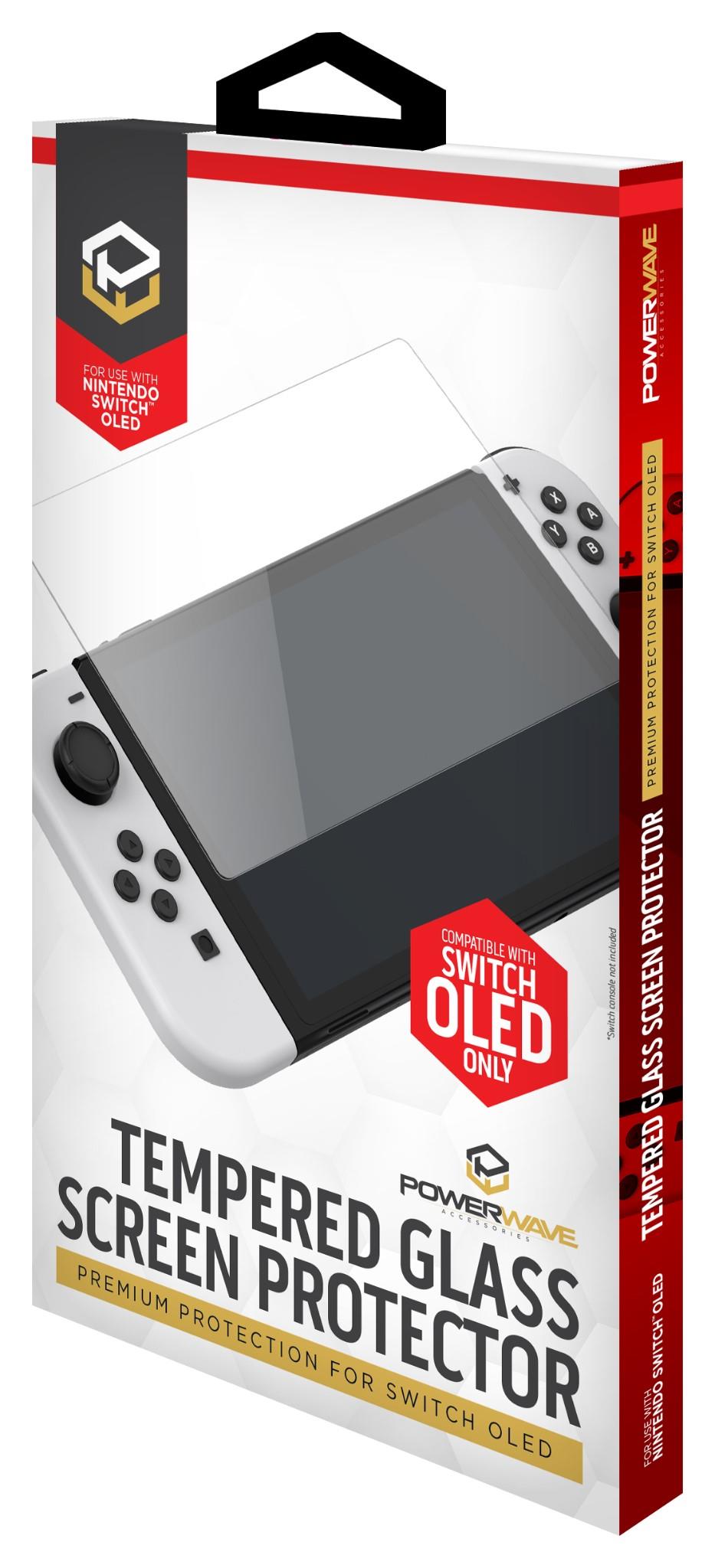 Powerwave Glass Screen Protector for Nintendo Switch OLED