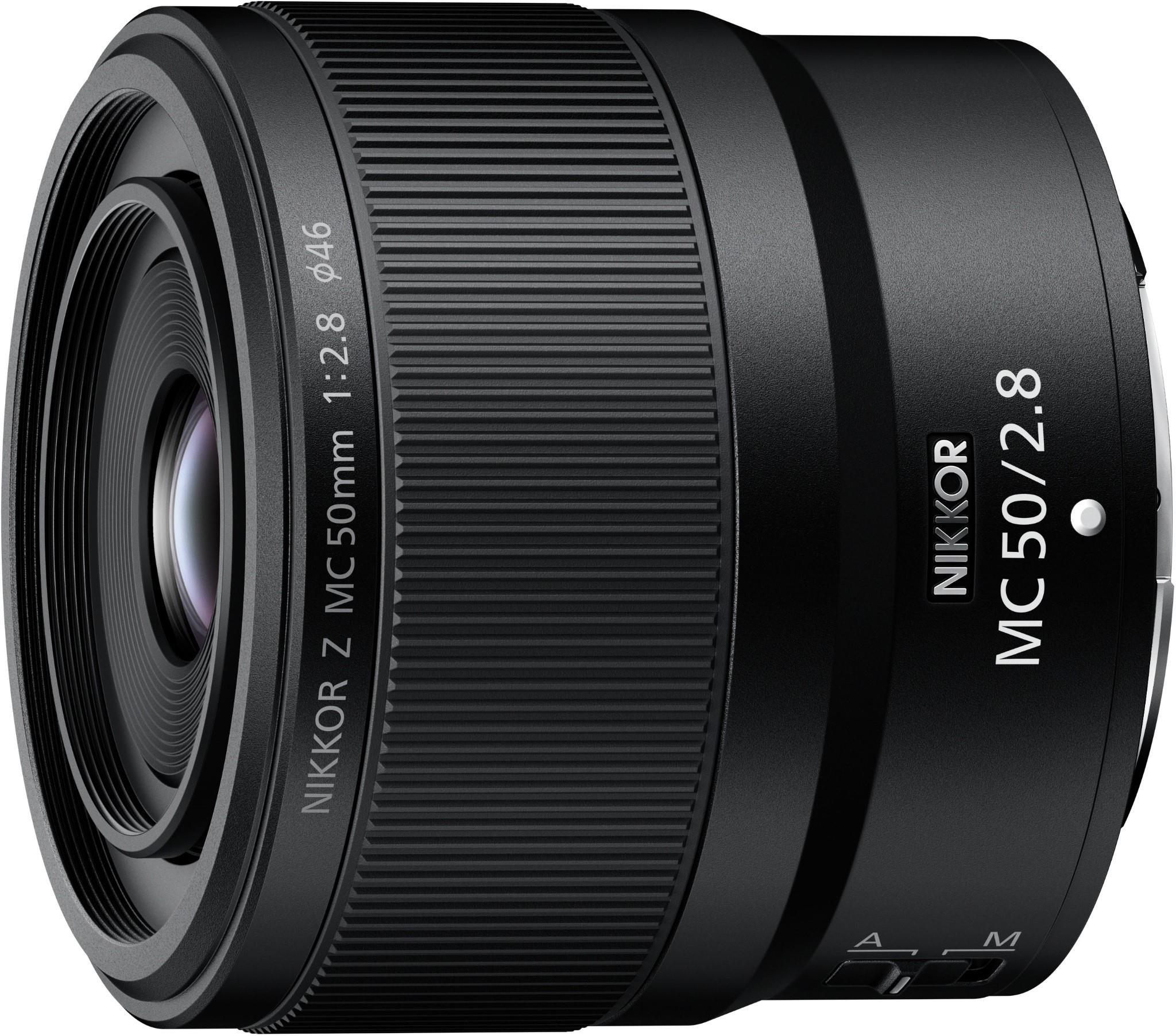 Nikon Nikkor ZMC 50mm f/2.8 Camera Lens