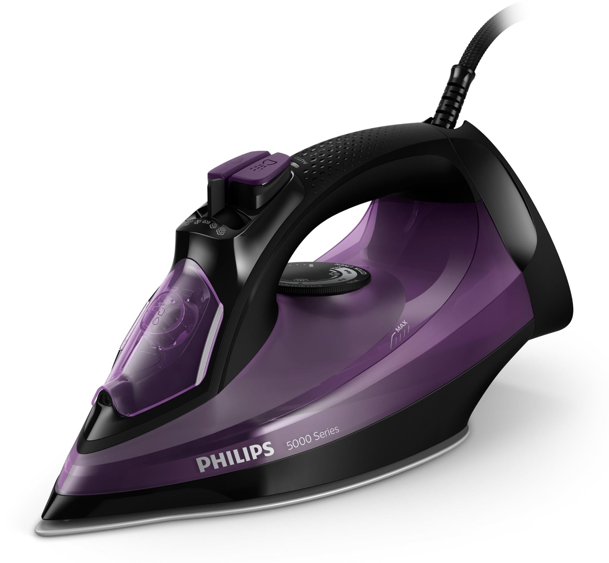 Philips 5000 Series Steam Iron (Dark Purple)