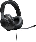 JBL Free WFH Wired Over-Ear Headset (Black)