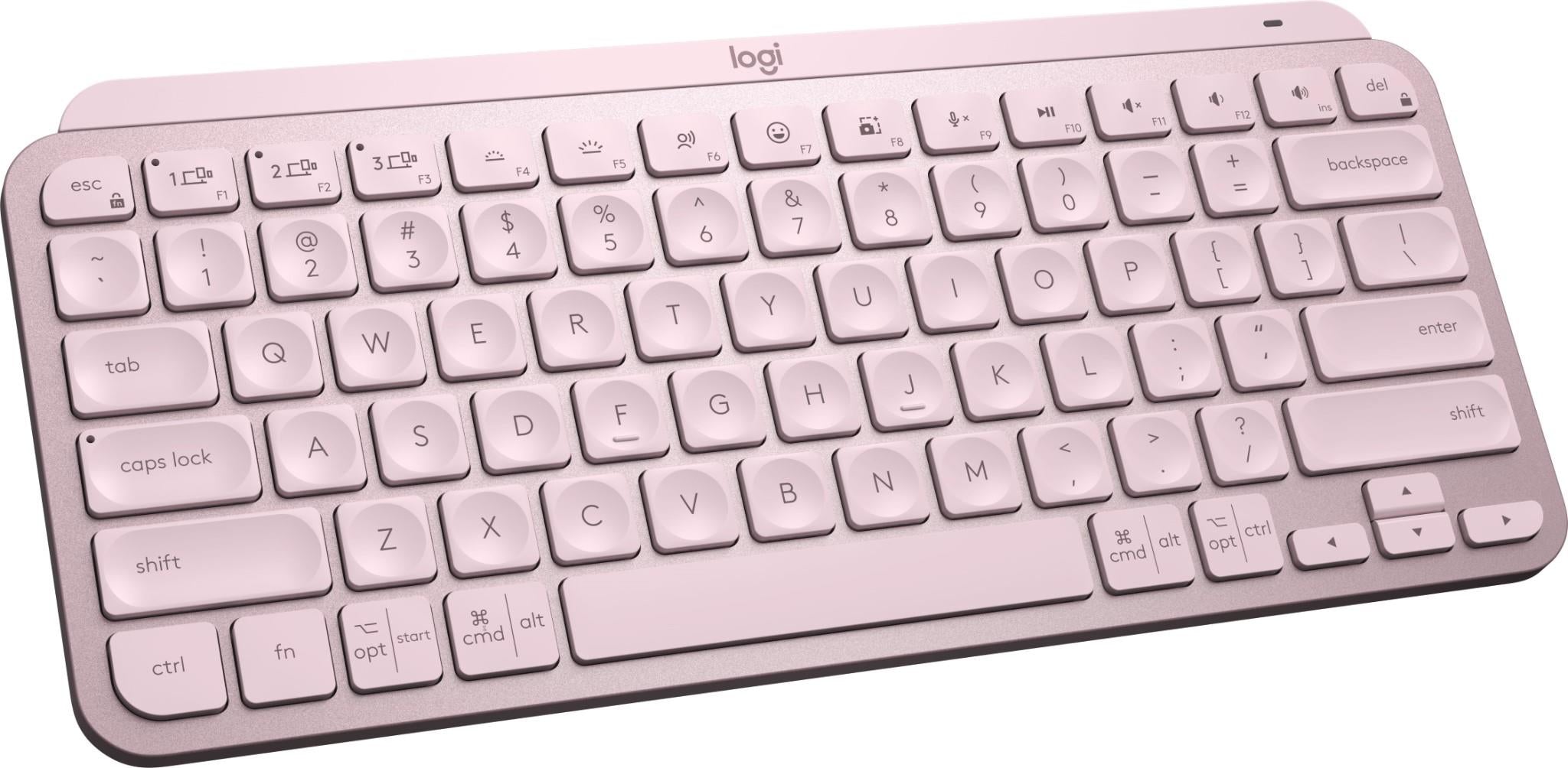 Logitech MX Keys mini Wireless Keyboard (Rose)
