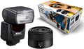 Nikon Z 40mm F2 Camera Lens + SB-700 Flash Portrait Kit