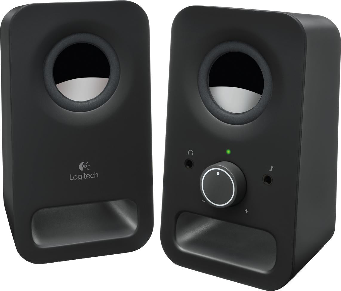 Logitech Z150 Multimedia PC Speakers (Midnight Black)