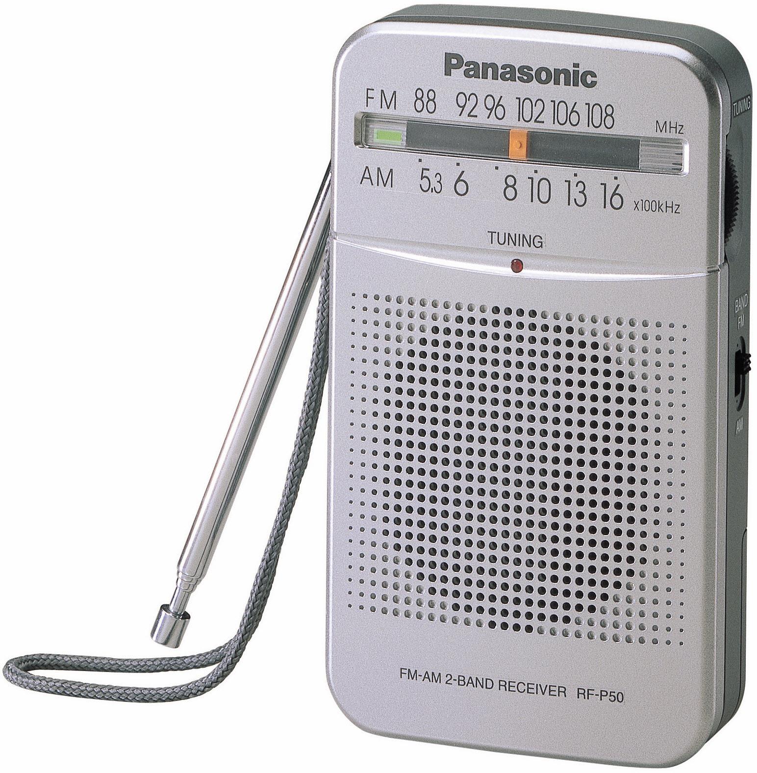 Panasonic RF-P50 Handheld Pocket AM/FM Radio