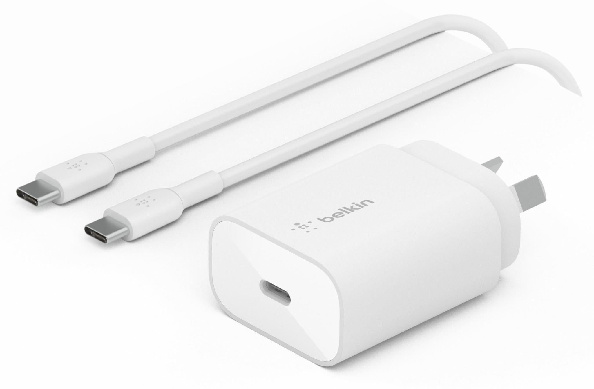 Belkin BoostUp Charge 25W Wall Charger with USB-C Cable