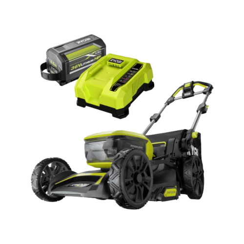 Ryobi 36V Hp 46Cm Lawn Mower 6Ah Kit