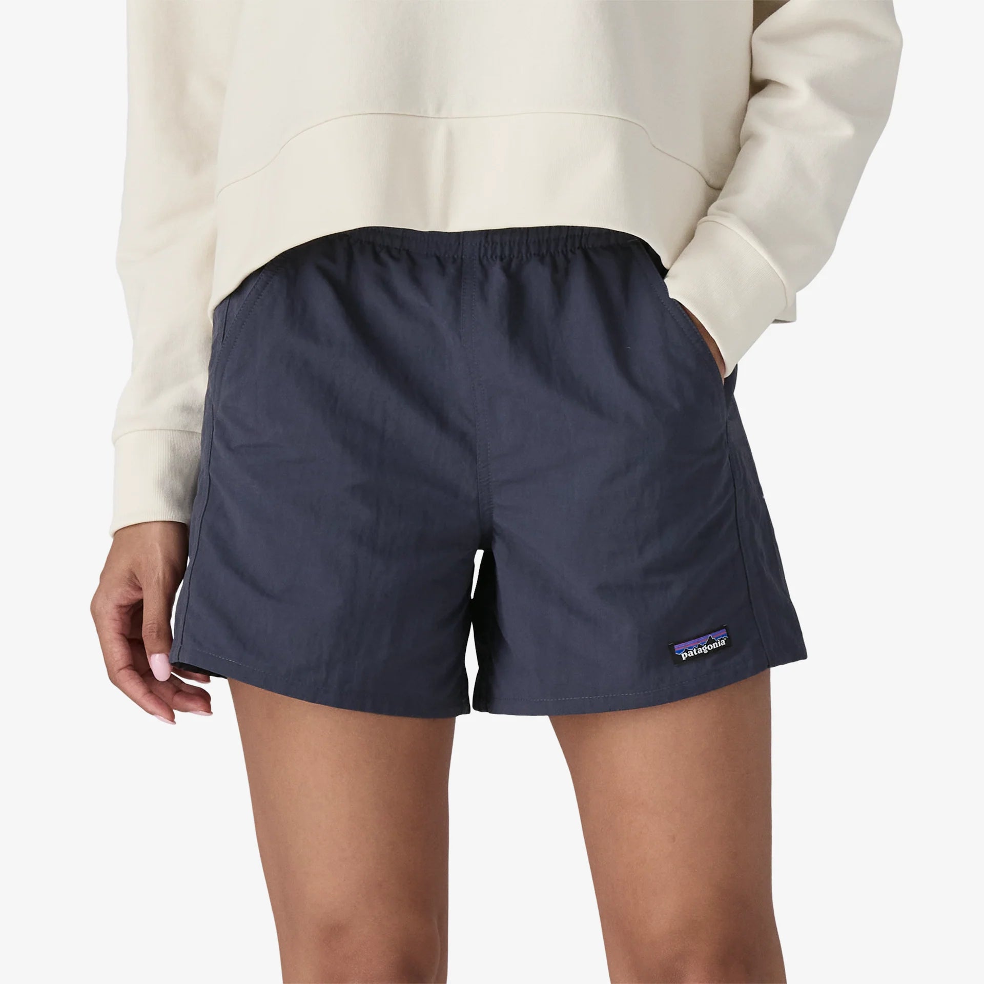 Patagonia Women's Baggies 5 Inch Shorts - Smolder Blue - XXS
