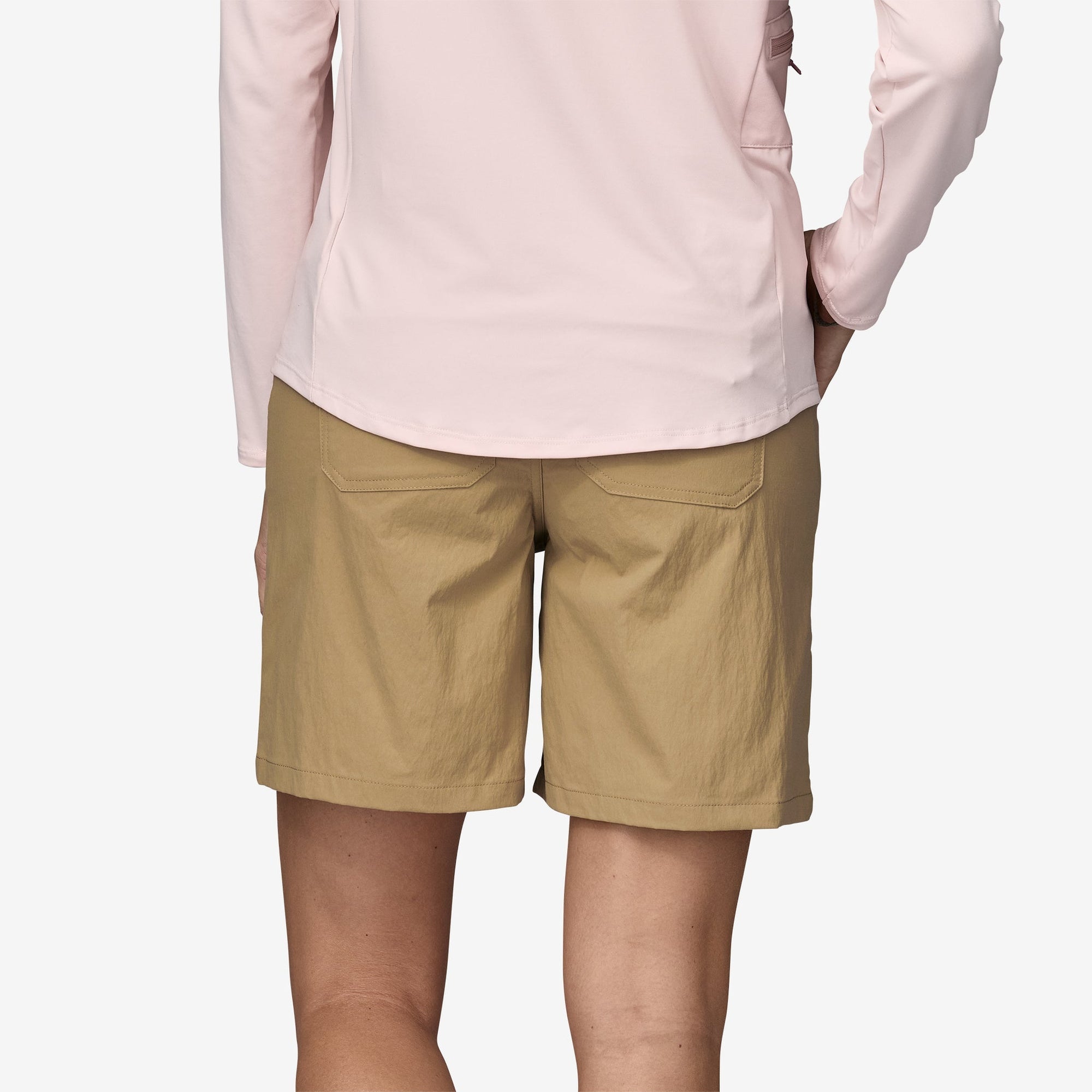 Patagonia Women's Quandary 7 Inch Shorts - Classic Tan - 14