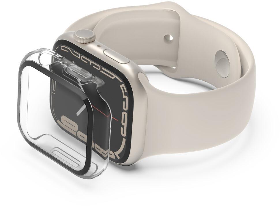 Belkin Tempered Glass Screen Protector for Apple Watch 41mm 4/5/6/SE/SE2/7/8 & 9 (Clear)