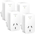TP-Link Tapo Mini Smart Plug (4 Pack)