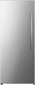 Hisense HRVF384S 384L Single Door Fridge or Freezer (Brushed Steel)