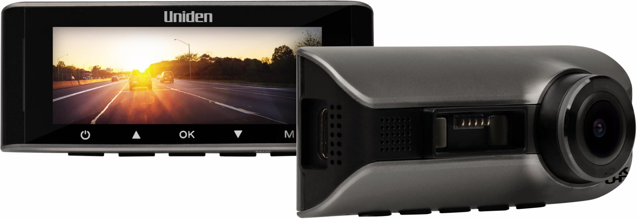 Uniden 4K Smart Dash Camera with Wide Angle LCD Colour Screen
