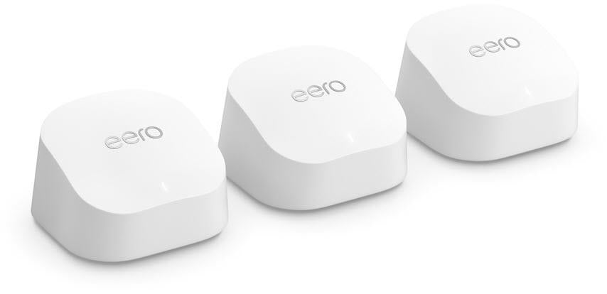 eero 6+ Mesh Dual Band Wi-Fi 6 Router (3 Pack)