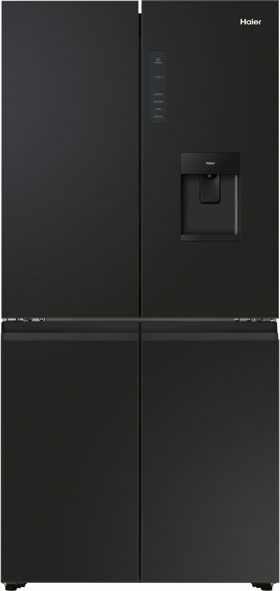 Haier HRF580YHC 508L Quad Door Fridge (Black)