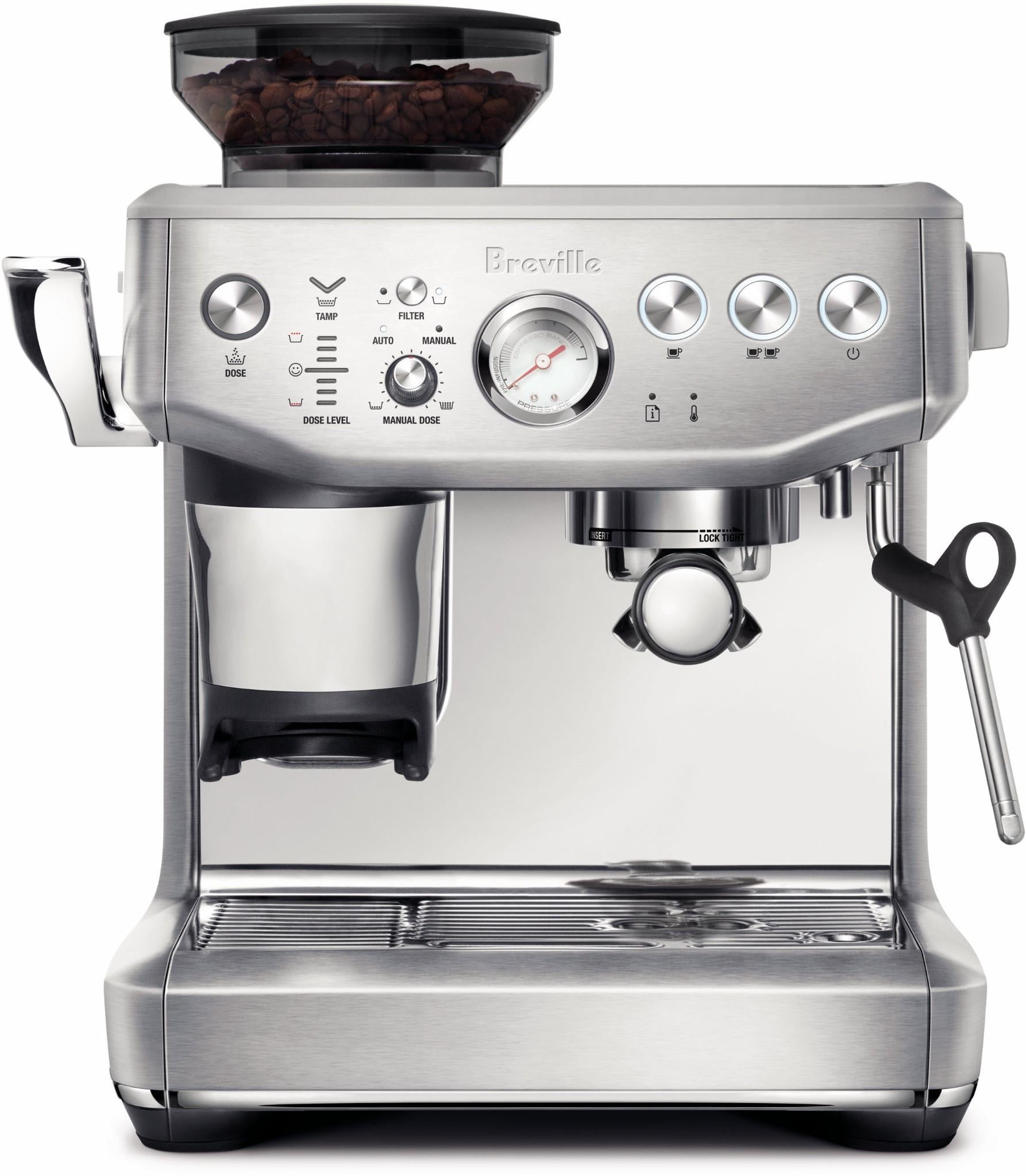 Breville the Barista Express® Impress Manual Coffee Machine (Stainless Steel)