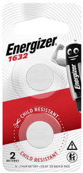 Energizer Lithium 1632 Coin Battery (2pk)